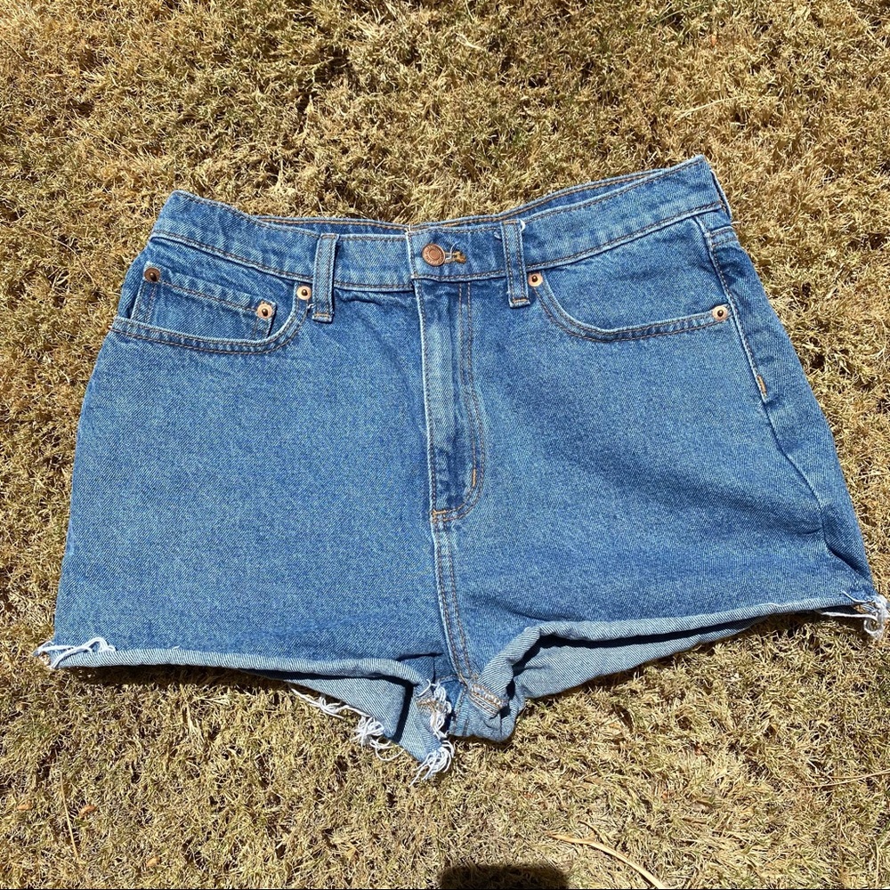 PINK jean shorts size 29